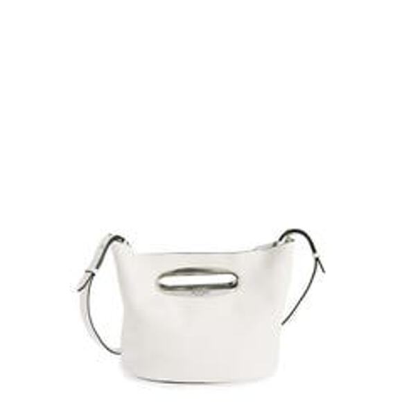 rag & bone Accessories - Rag & Bone 'Belize' White Leather Clutch
